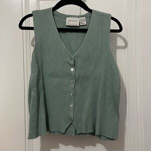 Preview Collection women’s vintage vest top small super cute EUC
